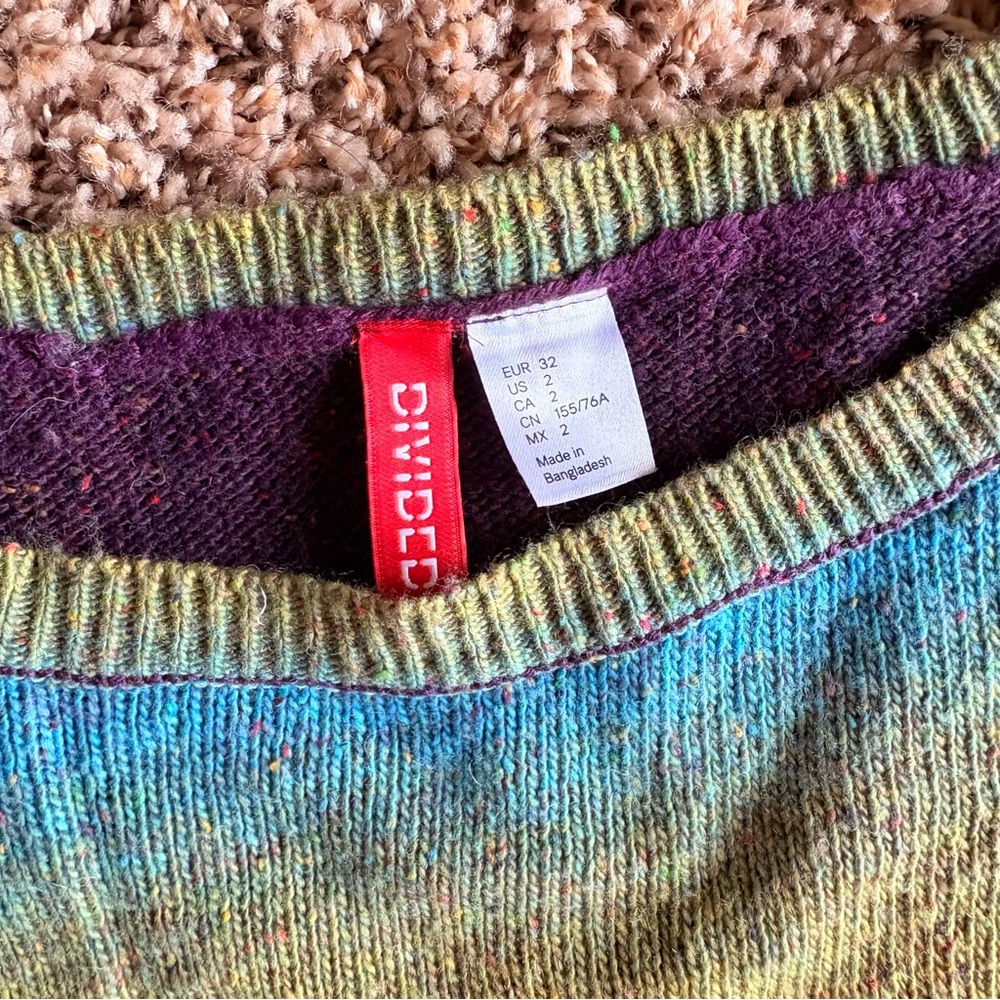 Sweater Dress Gradient Design - Picture 5 of 6